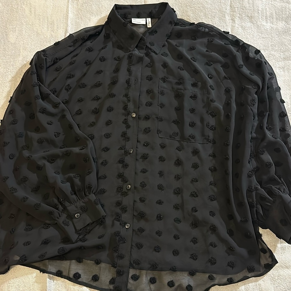 ASOS Design Sheer Top